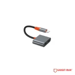 WIWU LT07 Lightning to Lightning & 3.5mm Audio Adapter