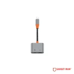 WIWU LT07 Lightning to Lightning & 3.5mm Audio Adapter