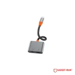 WIWU LT07 Lightning to Lightning & 3.5mm Audio Adapter