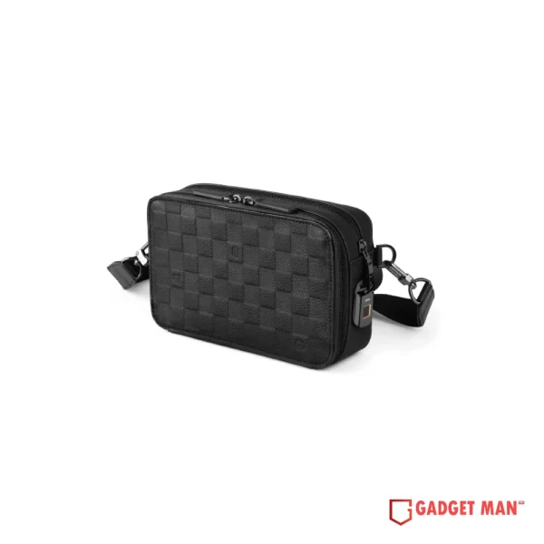 WiWU Master Genuine Leather Fingerprint Lock Crossbody Bag