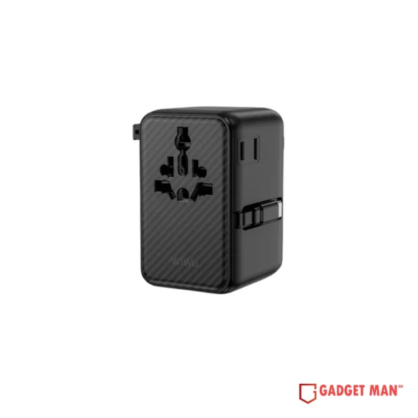Wiwu Warrior Wi-UA009 GaN Universal Adapter with Cable - 70W
