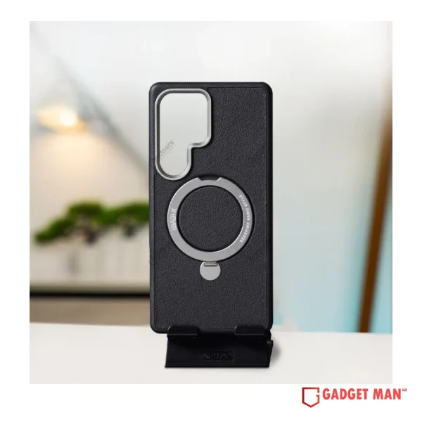 X-Level Better Enjoyment Leather Case with Magsafe Stand for Galaxy S25 Ultra