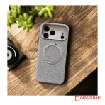 X-Level Magnetic Kickstand Textured Leather Case for iPhone 18 Series