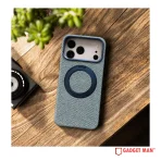 X-Level Magnetic Kickstand Textured Leather Case for iPhone 18 Series