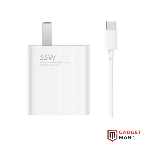 Xiaomi 33W Fast Charger with Type-C Cable-White