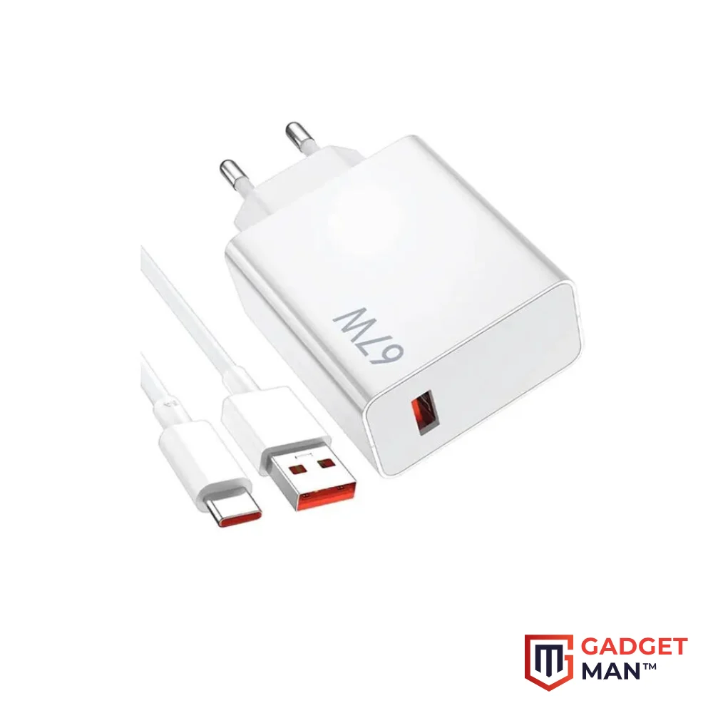 Xiaomi 67W USB Adapter Suit with Type-C Cable (MDY-12-ES)-EU Plug