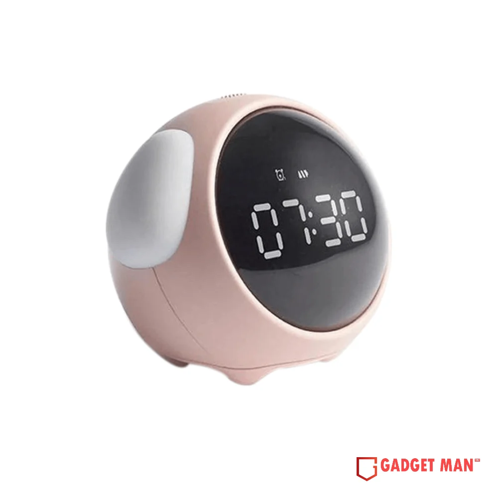 Xiaomi Emoji Pixel Voice Control Alarm Clock With Led Light & Multifunction Digital Clock