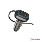 XUNDD XDCH-080 3 Port Car Charger Adapter - 30W