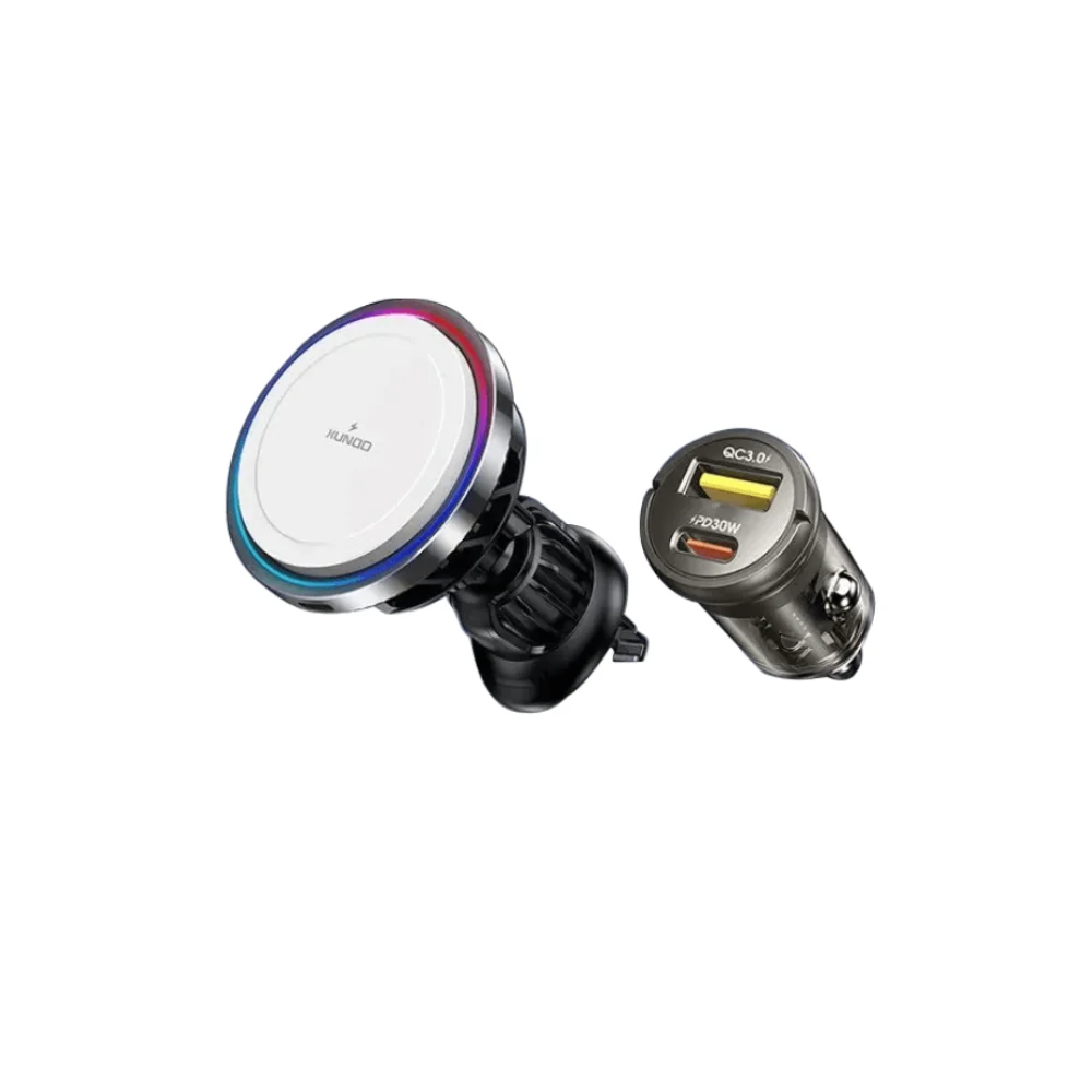 XUNDD XDCH-083 2 in 1 Refrigerated Wireless Car Charger
